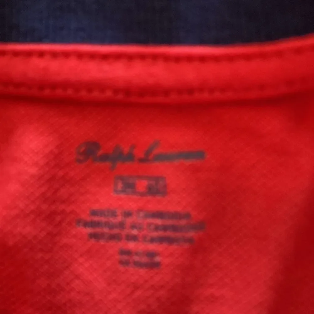 Ralph Lauren‎ Infant One Piece Outfit Size 3 Mo Bear Red Blue Americana July 4th